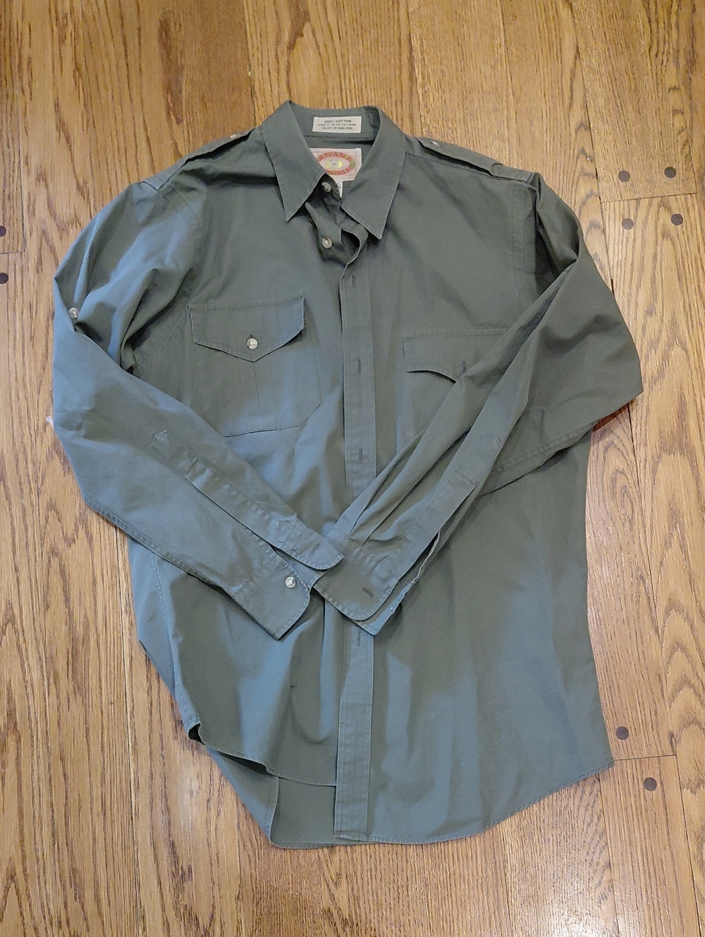 Men's Vintage Banana Republic Field  Shirt Sz Medium